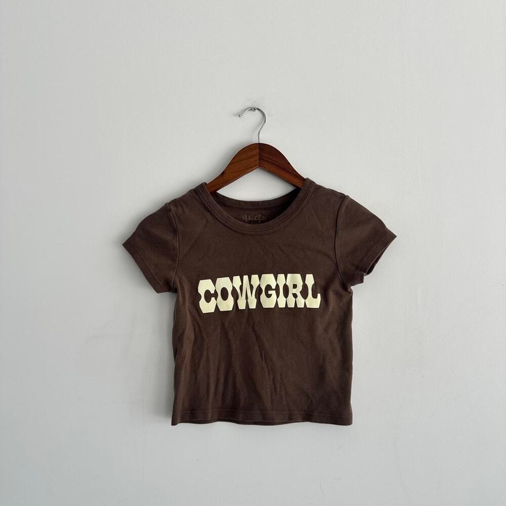 Brandy Melville Brown Cowgirl Top